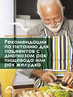 Рекомендации по питанию для пациентов с диагнозом рак пищевода или рак желудка